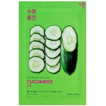 Holika Cucumber Pure Essence Mask Sheet plátýnková maska 23 ml