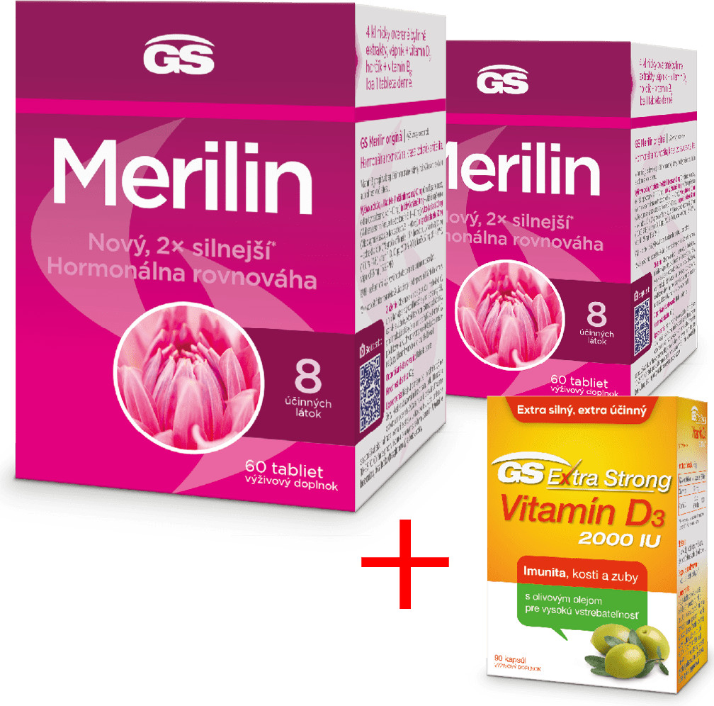 GS Merilin Originál 2× 60 tabliet