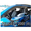 Deflektory - protiprievanové plexi Peugeot 2008 5D od 2019