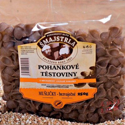 Šmajstrla Cestoviny pohankové mušle 250 g