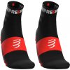 Športové ponožky Compressport, TRAINING SOCKS 2-PACK čierna,červená,biela T3