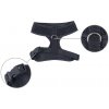 Postroj pro psy AMIPLAY AIR, černý, L