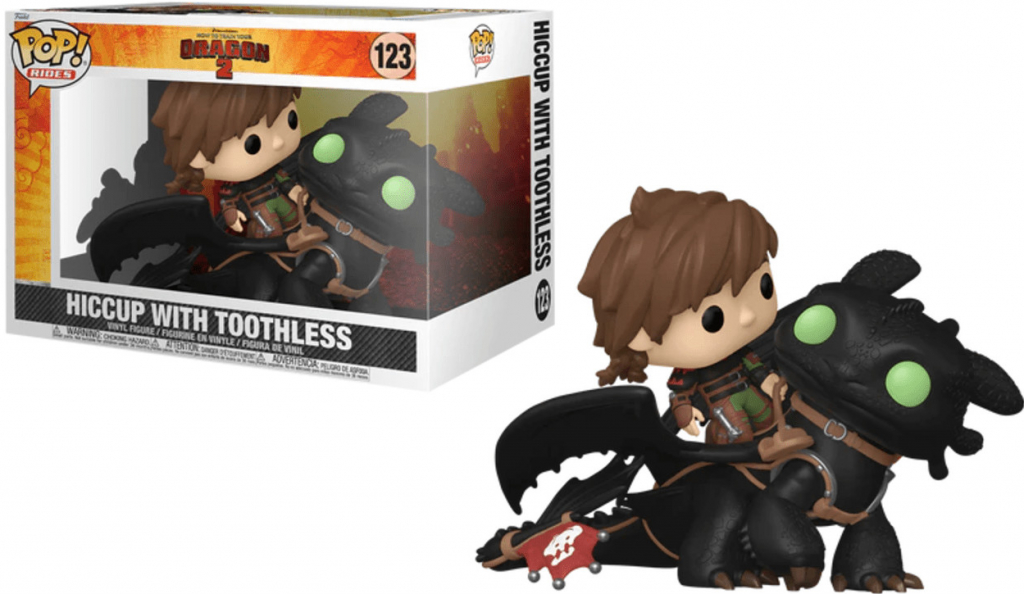 Funko Pop! 123 How to Train Your Dragon 2 Hiccup with Toothless