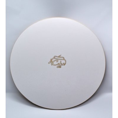 Dortisimo Podnos pevný drevovláknitý biely kruh 24 cm