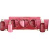 Baylis & Harding Midnight Cherry Midnight Cherry telový sprej 250 ml + Midnight Cherry telové maslo 130 ml + Jojoba, Vanilla & Almond Oil pena do kúpeľa 300 ml + Jojoba, Vanilla & Almond Oil telové ml