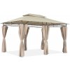 Krémový záhradný pavilón Ibiza 3x4m Garden Point