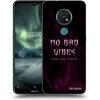Picasee silikónový prehľadný obal pre Nokia 7.2 - No bad vibes