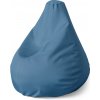 Sablio Sedací vak Pear Indigová modrá - 140 x 100 x 25 cm
