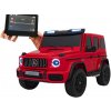 Elektrické detské autíčko Mercedes Benz G63 AMG XXL STRONG MP4 červené