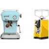 Ascaso Dream PID, Kid Blue + Eureka Mignon Specialita, CR yellow