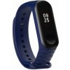 eses Náramok pre Xiaomi Mi Band 3 a Xiaomi Mi Band 4 - Vzorovaný tmavo modrý