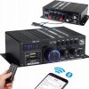 DIGITÁLNY STEREO ZOSILŇOVAČ HIFI BLUETOOTH 5.0 BT-298PRO 2-KANÁLOVÝ S DIAĽKOVÝM OVLÁDANÍM