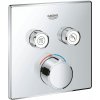 GROHE SmartControl - Krytka podomietkovej batérie s 2 ventilmi, chróm 29148000