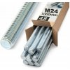 Oramat M24x1000mm (5ks) 4.8 DIN 975 ZN - Závitová tyč