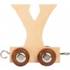Small foot by Legler Dřevěný vláček vláčkodráhy abeceda písmeno Y