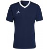 adidas Entrada 22 JSY Pánsky futbalový dres tmavo modrá