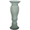 Svietnik|váza 30cm, ABRIL, zelená matná|Vidrios San Miguel|Recycled Glass