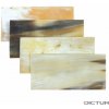 Dictum 831058 - Coloured Cow Horn, Plate - Materiál