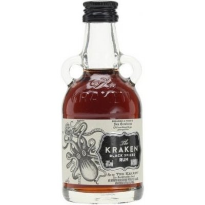 Kraken Black Spiced Trinidad a Tobago 47% 0,05 l (čistá fľaša)