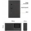 EMOS P-600B, DAB FM BLUETOOTH RÁDIO ČERNÁ