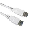 PremiumCord Prodlužovací kabel USB 3.0 Super-speed 5Gbps A-A, MF, 9pin, 3m bílá