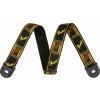 Fender Quickgrip Mono BR YL Gitarový pás Brown/Yellow