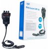 Prenosná CB rádiová stanica PNI Escort HP 62, viac štandardná, 4 W, 12 V, AM-FM, 5-stupňová nastaviteľná ASQ, 9-úrovňová RF zisk, dvojité hodinky, skenovanie, zámok