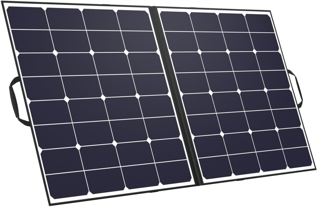 AlzaPower Solárny panel MAX-E 100W APW-SC1A1D100 čierna