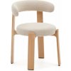Béžová/v prírodnej farbe jedálenská stolička z jaseňového dreva Granite – Kave Home