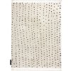 Dywany Łuszczów , Kusový koberec Berber Syla B752 dots cream, 120x170, biela, kancelária