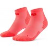CEP Core Run Ultralight Socks 4.0 Low Cut kotníkové ponožky pánské Barva: neon coral/red, Velikost: IV