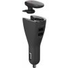 TFY 5928 Handsfree, nabíjačka do auta, 2 USB, 2.1A čierna