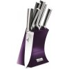 Berlingerhaus Súprava nožov v stojane 6 ks nerez Royal Purple Metallic Line