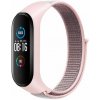 OEM Remienok NYLON pre hodiny Xiaomi Mi Band 5 / 6 / 7 (ružový)