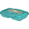 Sistema Olovrantový box Ocean Bound Small Split s 2 oddielmi 350 ml, mätová