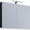 VCM VCM LED zrkadlová skrinka 80 cm 