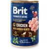 Brit konzerva Premium by Nature Chicken & Hearts 800 g | Konzerva pre psov