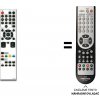 Predátor Funai NF031RD náhradný diaľkový ovládač iného vzhľadu LCD TV LT6-M19WB, LT6-M22WB