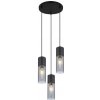 Globo | Globo 21000-3HB - Luster na lanku ANNIKA 3xE27/25W/230V pr. 30 cm čierna | GL6724
