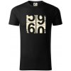 Tachometer 60 - Tričko z organickej bavlny - 2XL ( Čierna )
