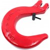 EU SELECT Zlievarenský hák na reťaz tr 80 červený 13mm 13mm
