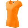 MALFINI, a.s. Tričko dámske - Pure 122 Farba: mandarínková oranžová, Velikost: XL