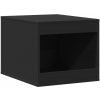 VidaXL Domček čierny obdĺžnikový 59 x 47 x 42 cm