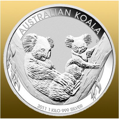 The Perth Mint Australian Koala Perth Mint strieborná minca 1 kg 2019