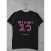 Tričko Messi Miami Goat 10 - Muž - S - Čierna