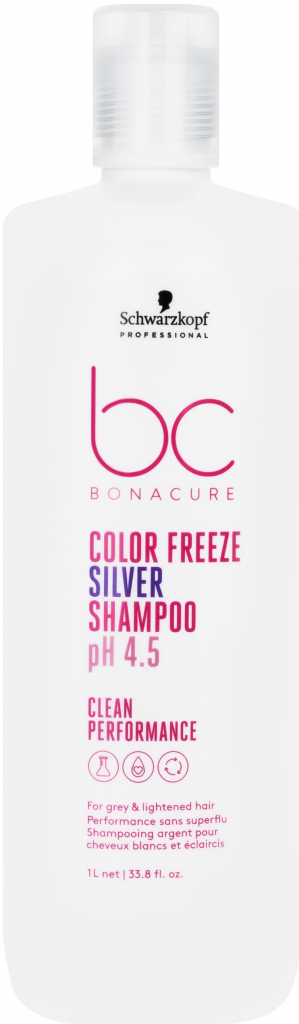 Schwarzkopf BC Bonacure Color Freeze Silver Shampoo 1 l