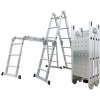 Hliníkové štafle G21 GA-SZ-4x3-3,7M multifunkčné + podlážka