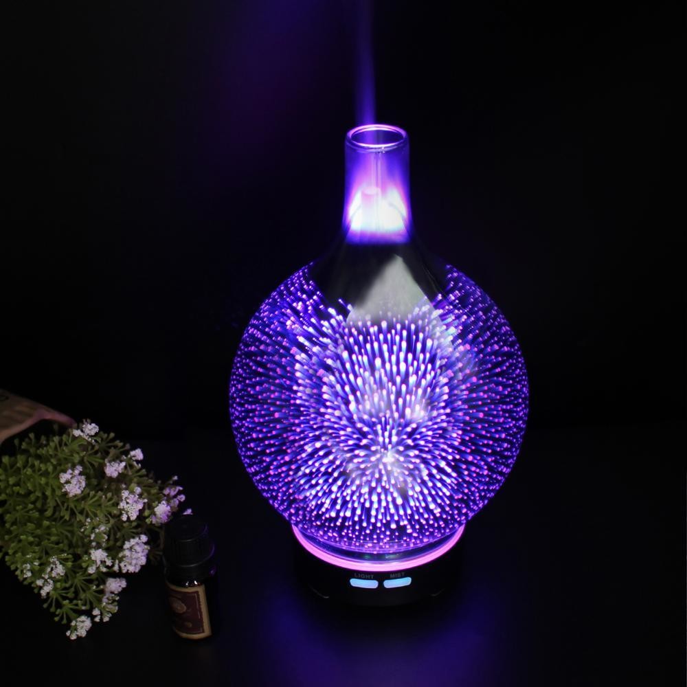 Sunis Sklenený Aroma Difuzér 3D LED Light 100 ml od 32,99 € - Heureka.sk