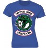 Riverdale Tričko Southside Serpents Blue XL