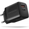 AXAGON ACU-PQ20 USB nabíjačka do siete 2x port 20W čierna